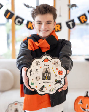 Spooky Icons Plate