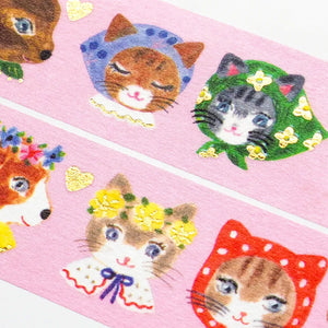 Niko Niko Gold Foil Washi Tape