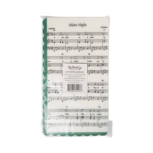 Christmas Sheet Music Paper Dinner Napkins