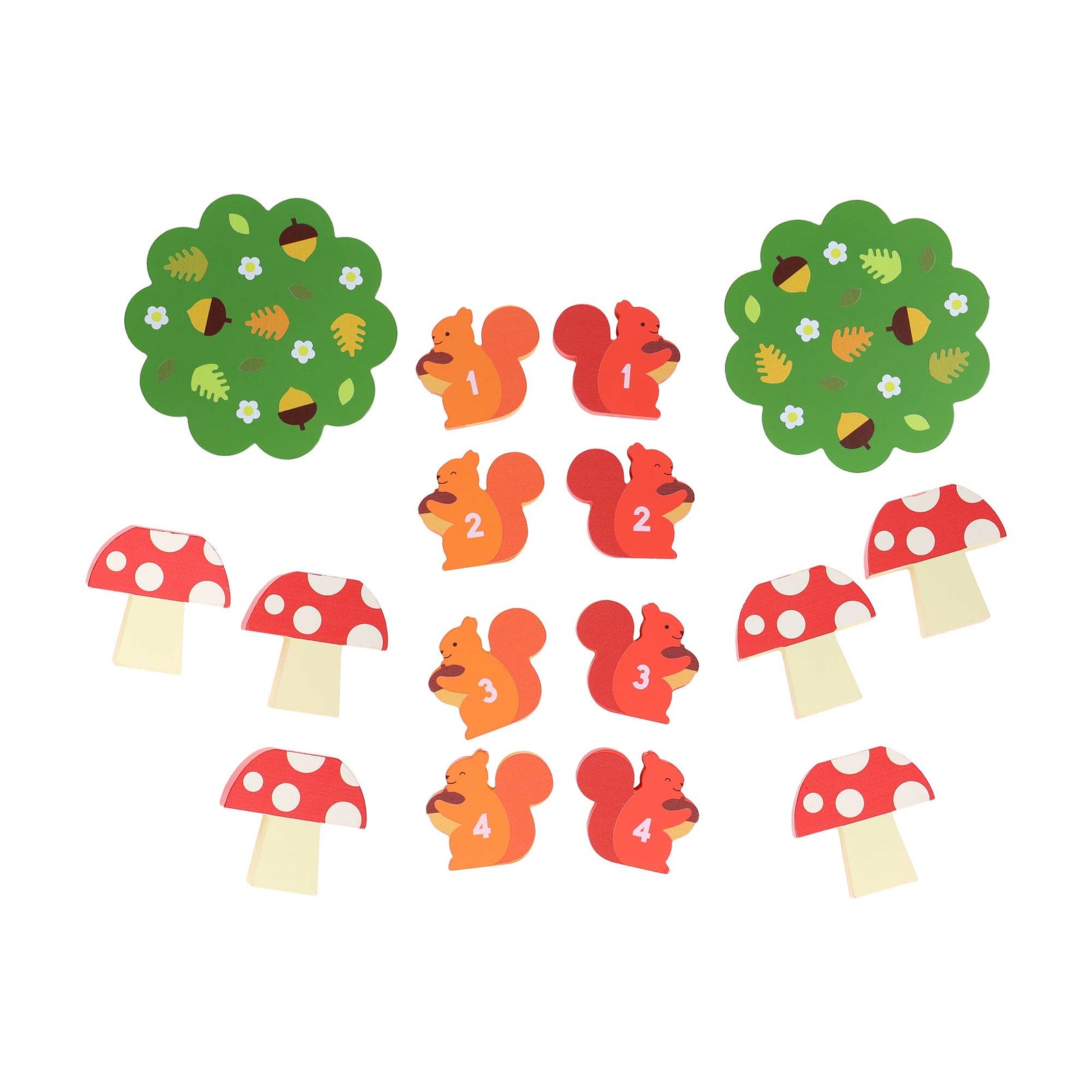 Squirrel Jump Counting Game