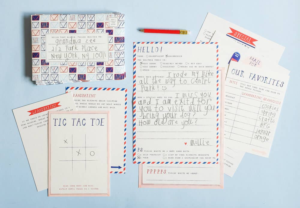 Grandparent + Grandchild Pen Pal Kit