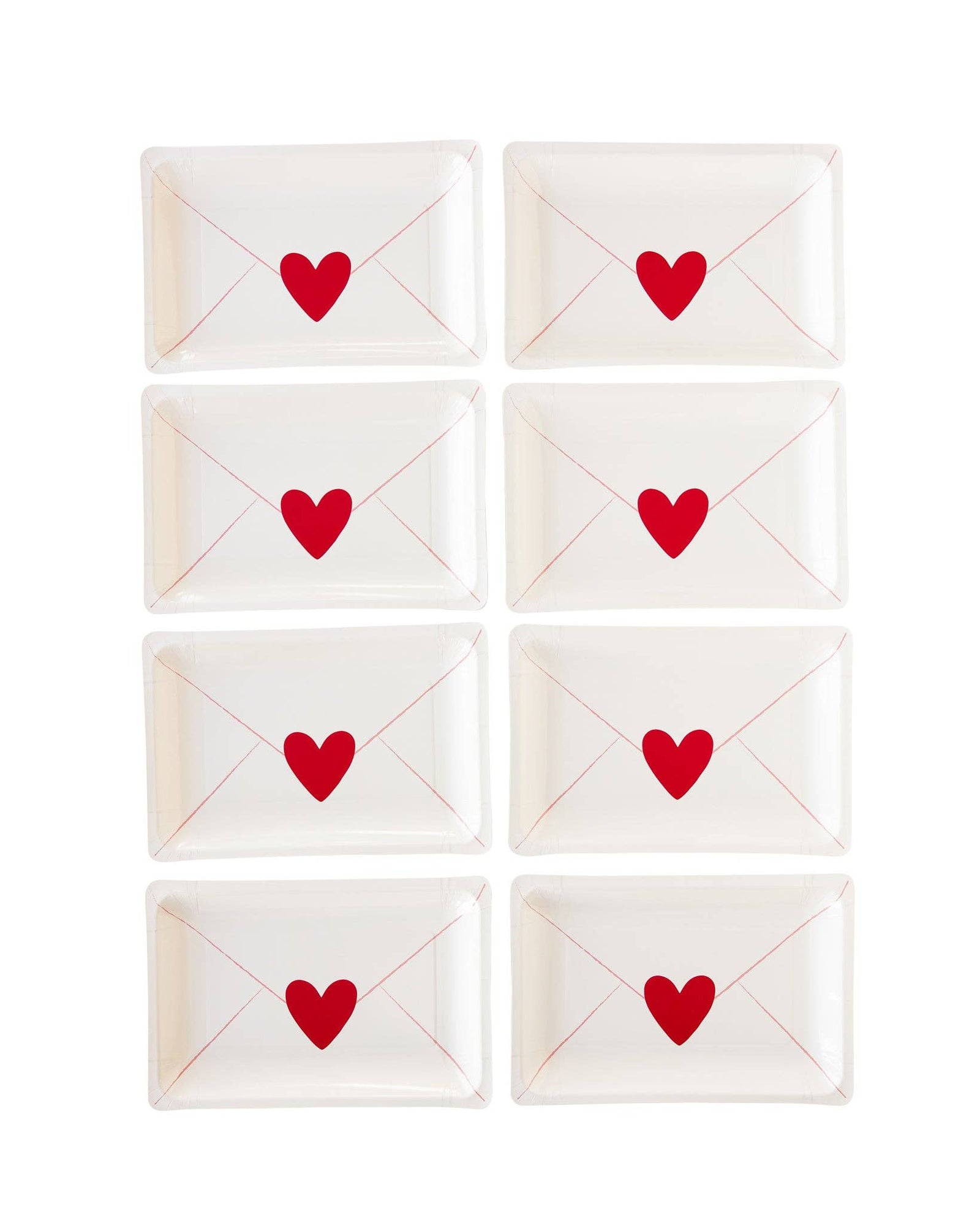 Love Letter Paper Plates
