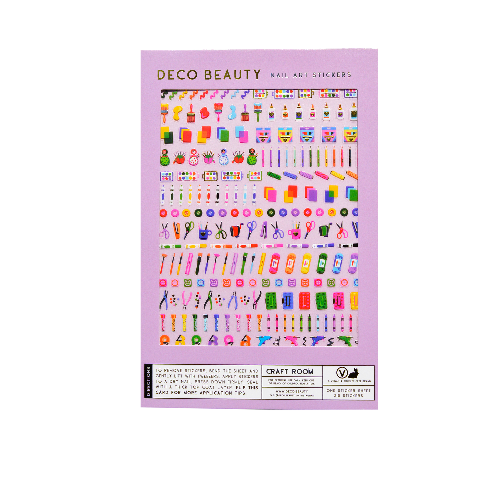 Craft Room Nail Art Stickers