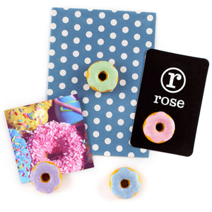 Donut Mini Magnets (set of 4)