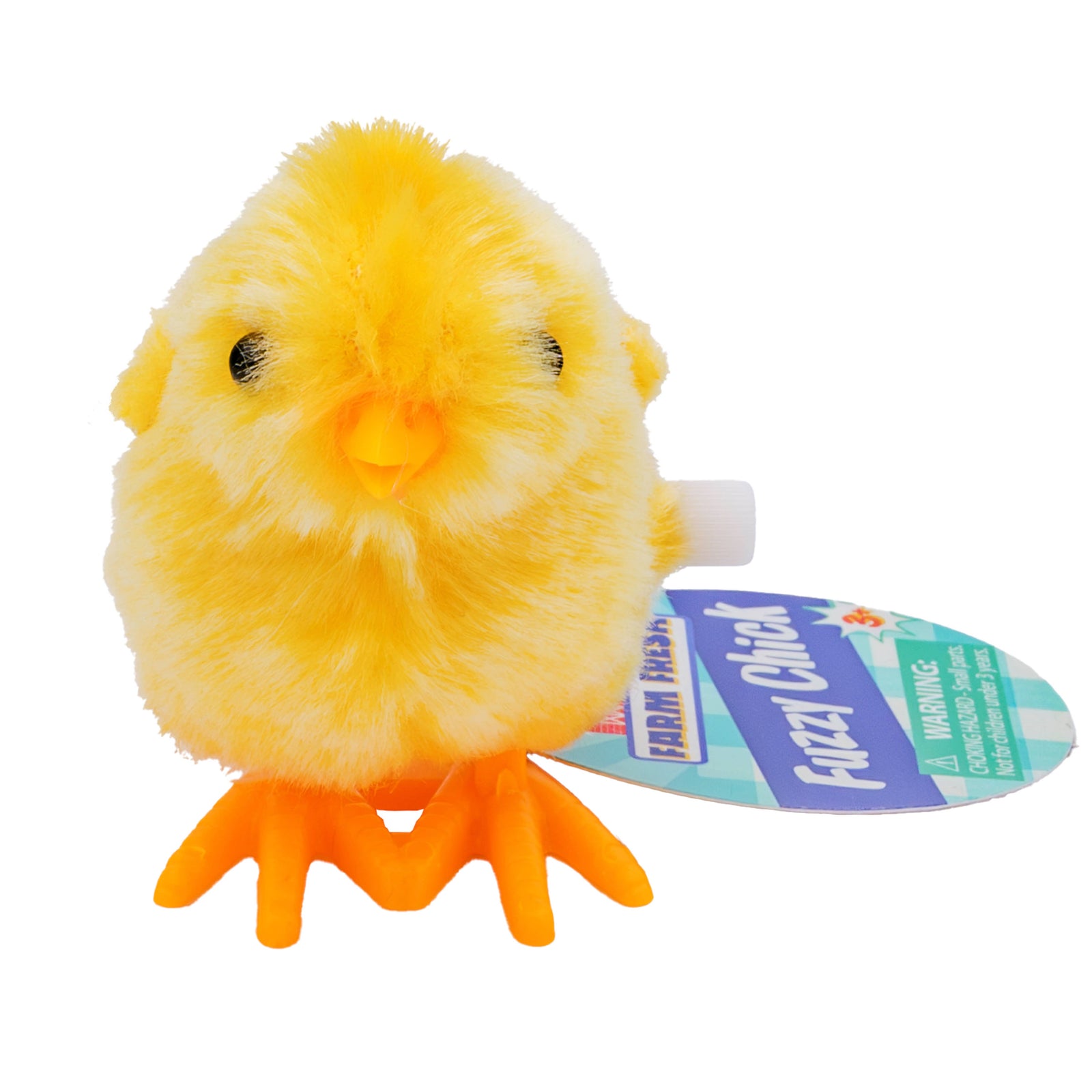 Farm Fresh Fuzzy Yellow Chick Wind-Up Toy