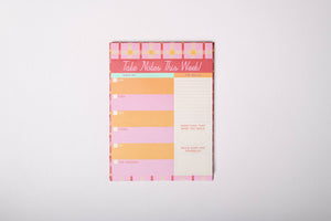 Take Notes This Week Desk Planner