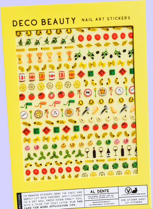 Al Dente Nail Art Stickers