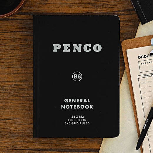 Penco Soft Notebook B6 Size 5x7 (multiple colors!)