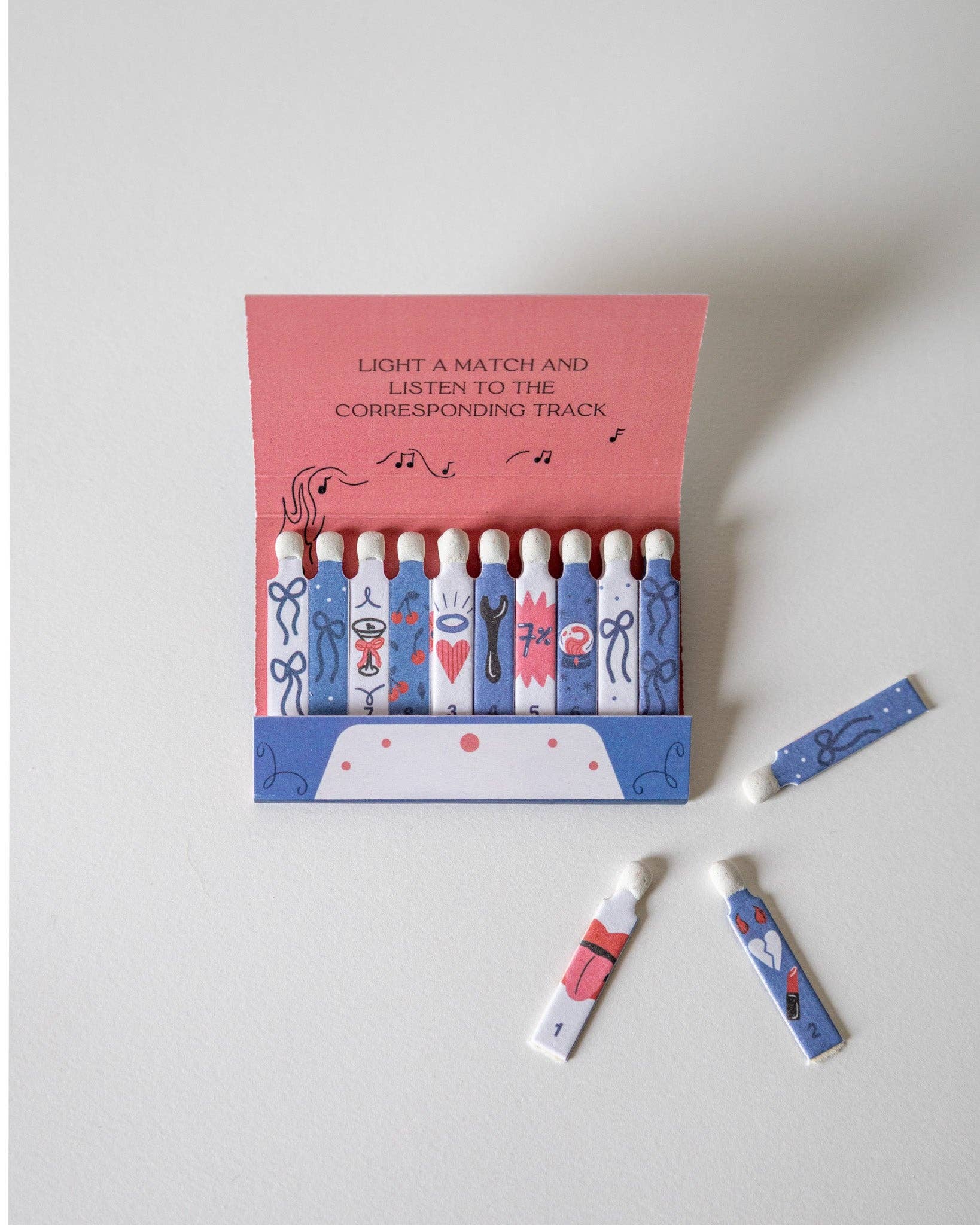 Short n Sweet Mixtape Matchbook