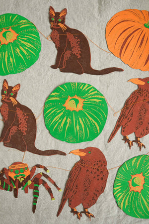 Pumpkin Halloween Garland