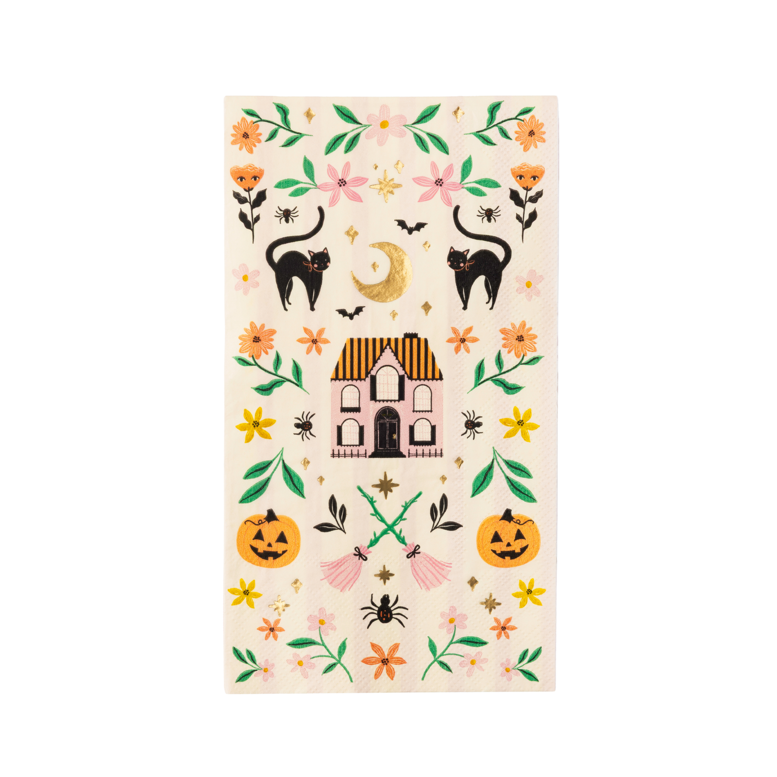 Pink Haunted House Cottagecore Guest Towels