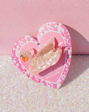 Swan Hair Clip