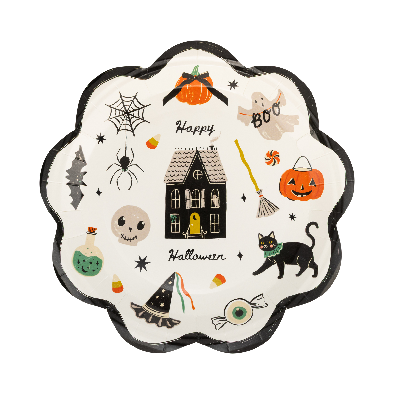 Spooky Icons Plate