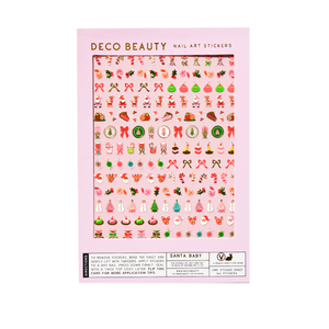Santa Baby Nail Art Stickers