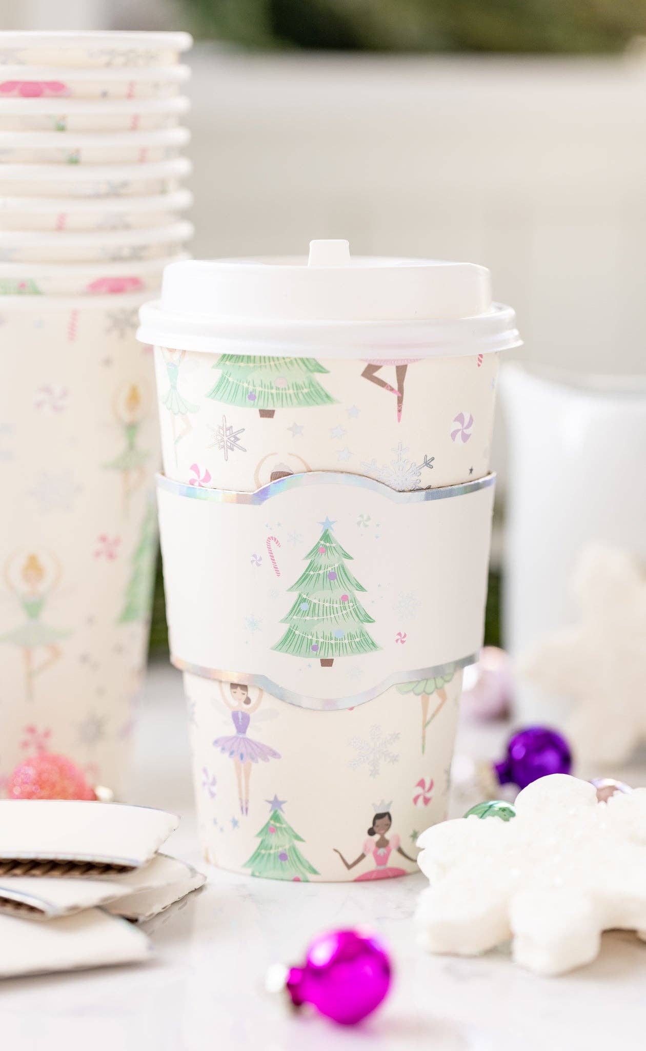 Christmas Honeycomb Santa + Reindeer Cups – Cami Monet