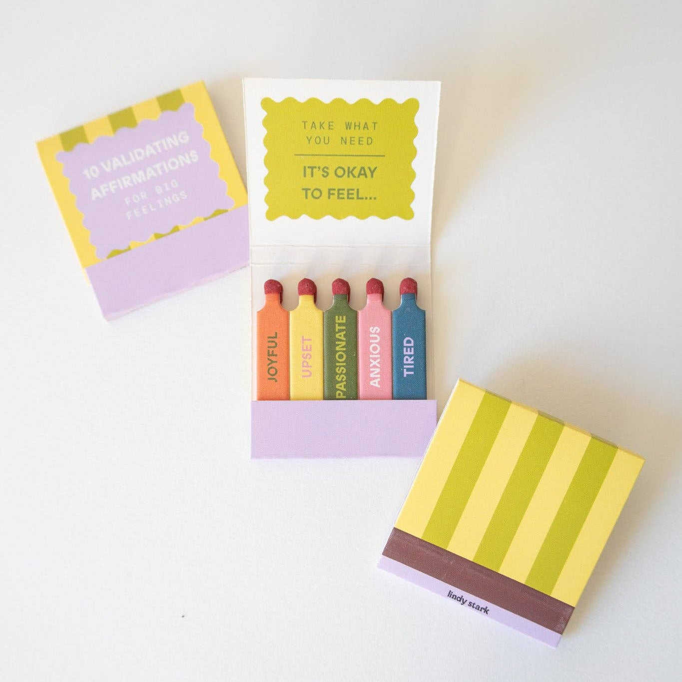 Feelings Affirmations Matchbook