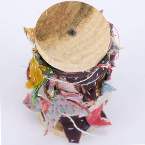 Kantha Star Bobbin Garland