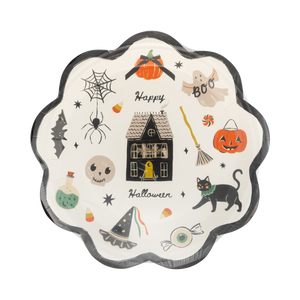 Spooky Icons Plate