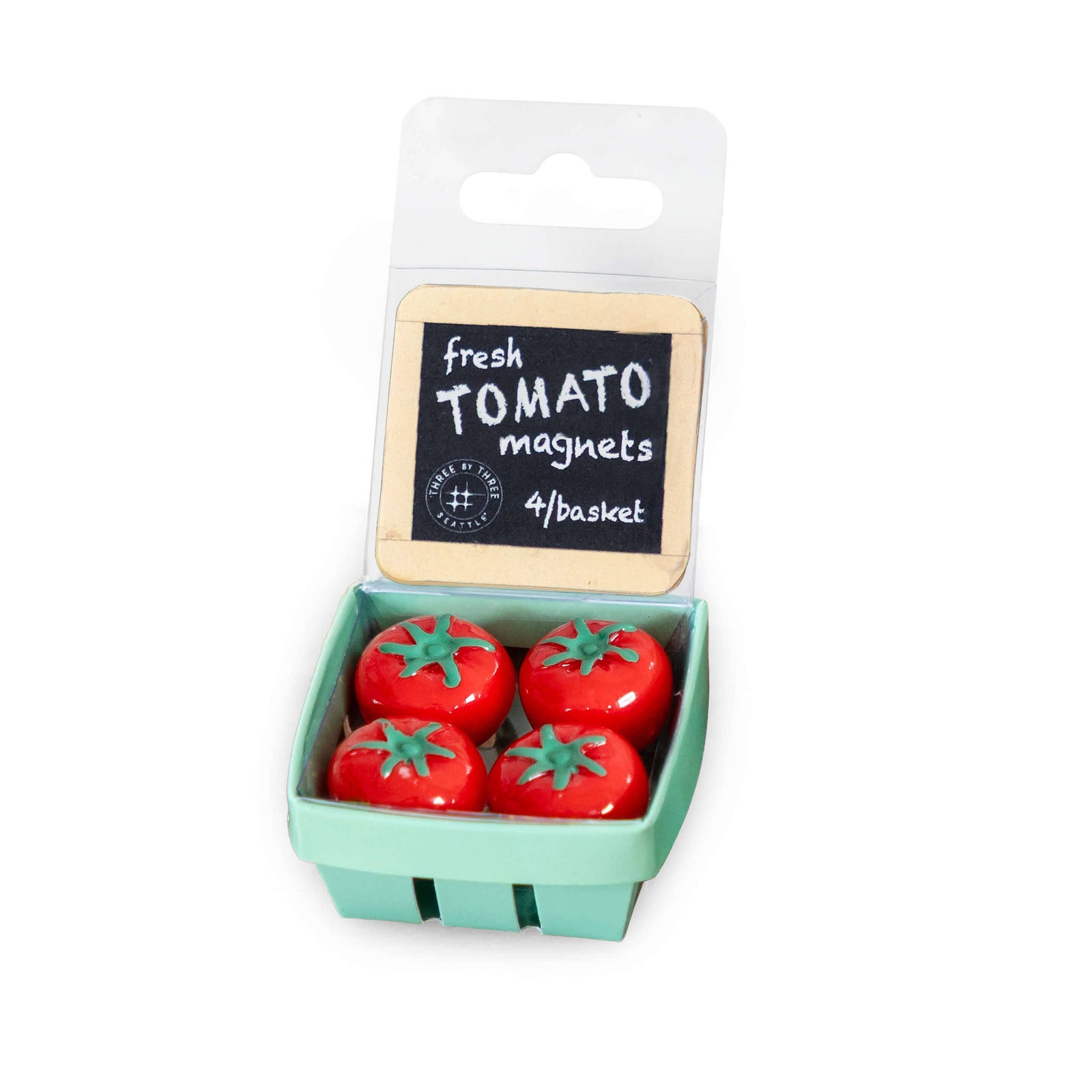 Tomato Mini Magnets (set of 4)