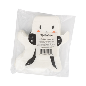 Booquette Ghost Shaped Cocktail Napkin