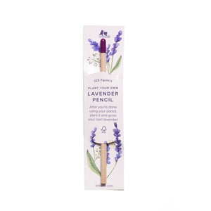 Plant Your Own Lavender Pencil