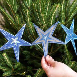 Stars Concertina Garland