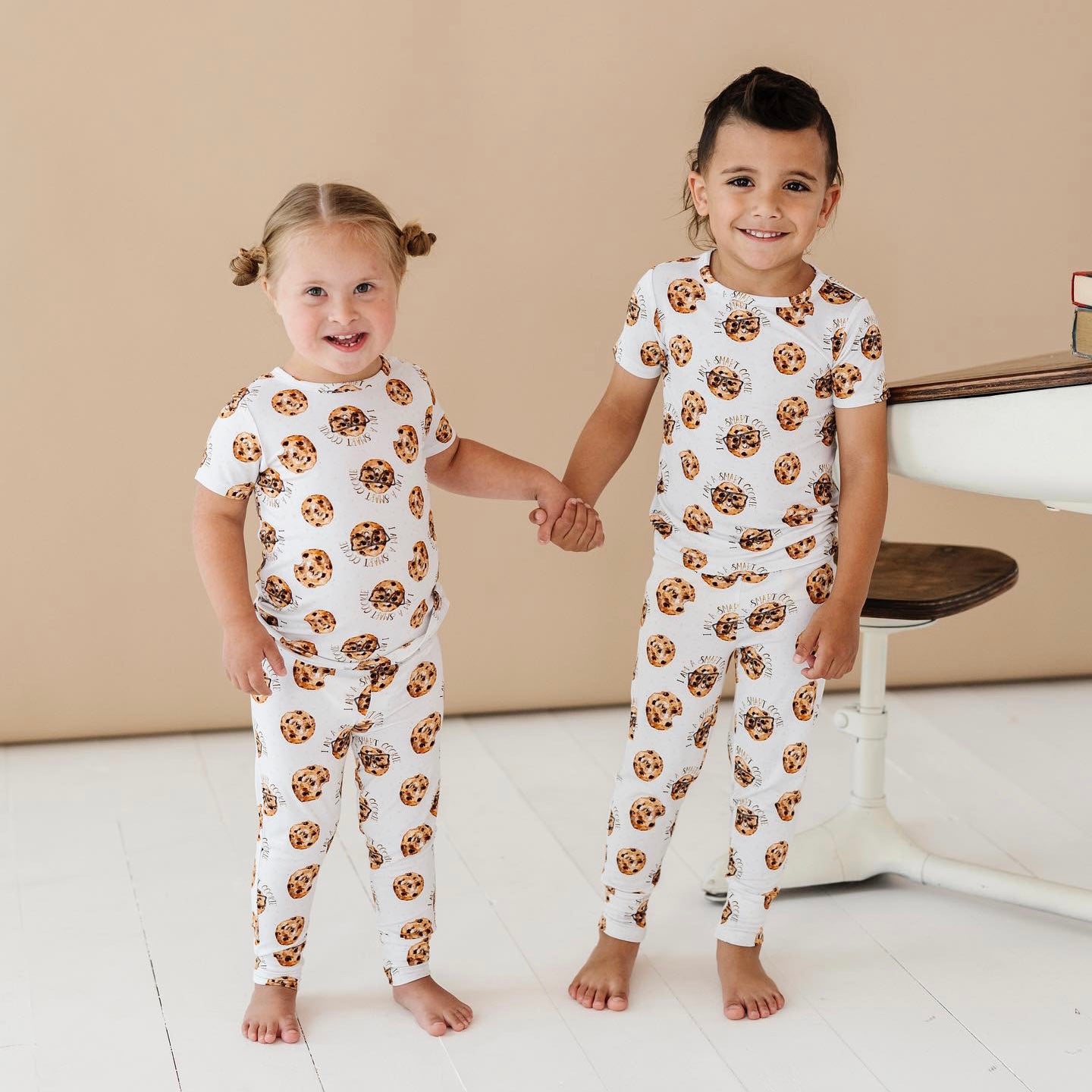 Smart Cookie Two-Piece Short-Sleeve Pajama Set