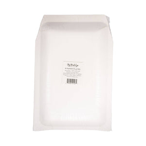 North Pole Village Plate Set