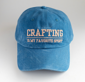 Crafting Is My Favorite Sport Dad Hat