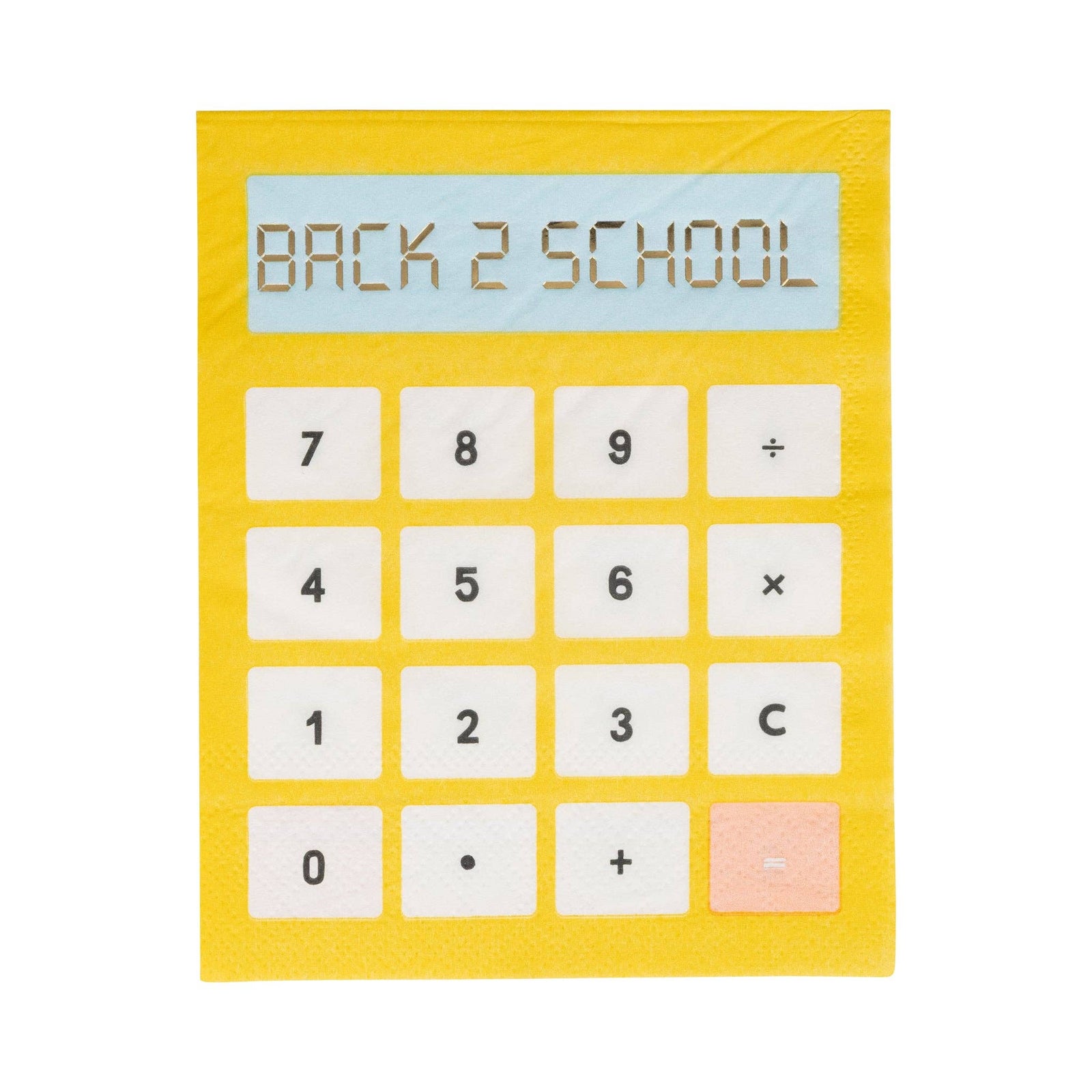 Calculator Napkins