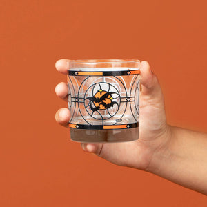 Vintage Halloween Rocks Glass