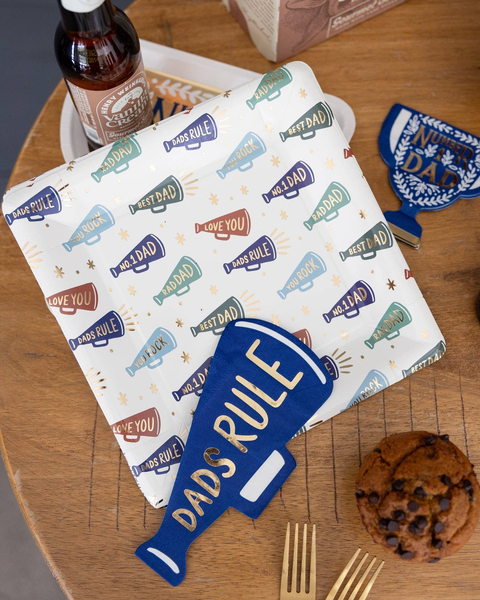 Number 1 Dad Trophy Napkins