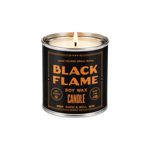 Black Flame Candle