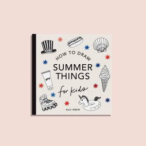 How to Draw Summer Things for Kids