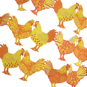 Chickens Concertina Garland