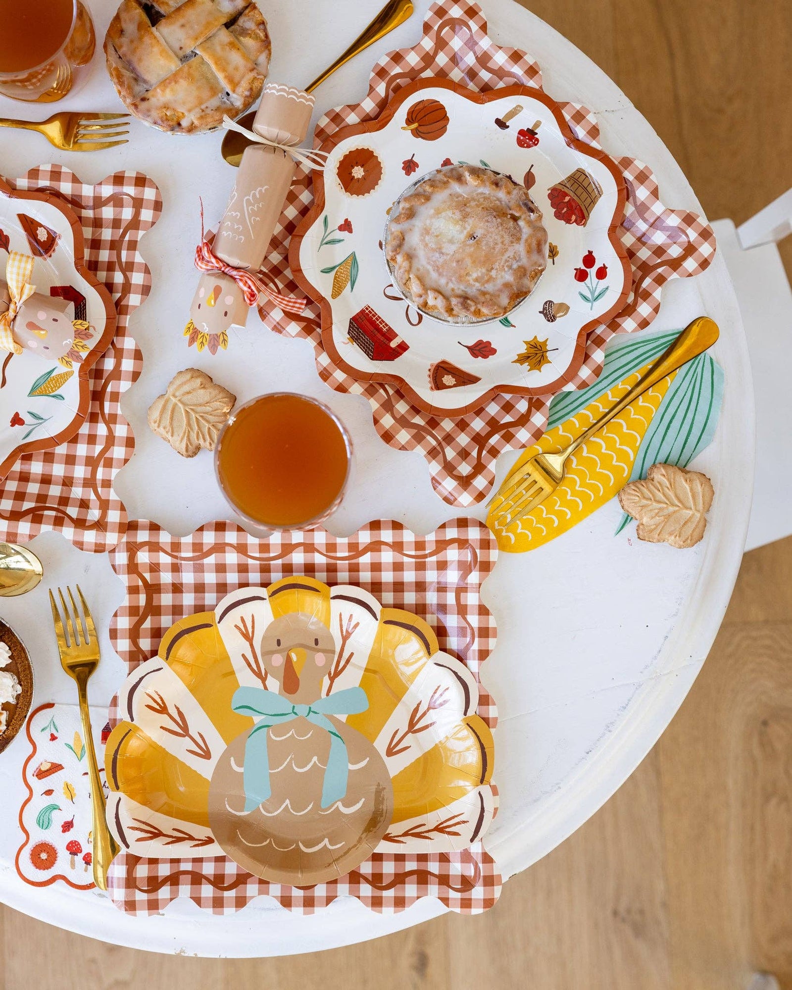 Harvest Icons Cocktail Paper Napkins