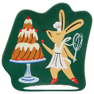 Advent Calendar Christmas Dish and Dishtowel Set