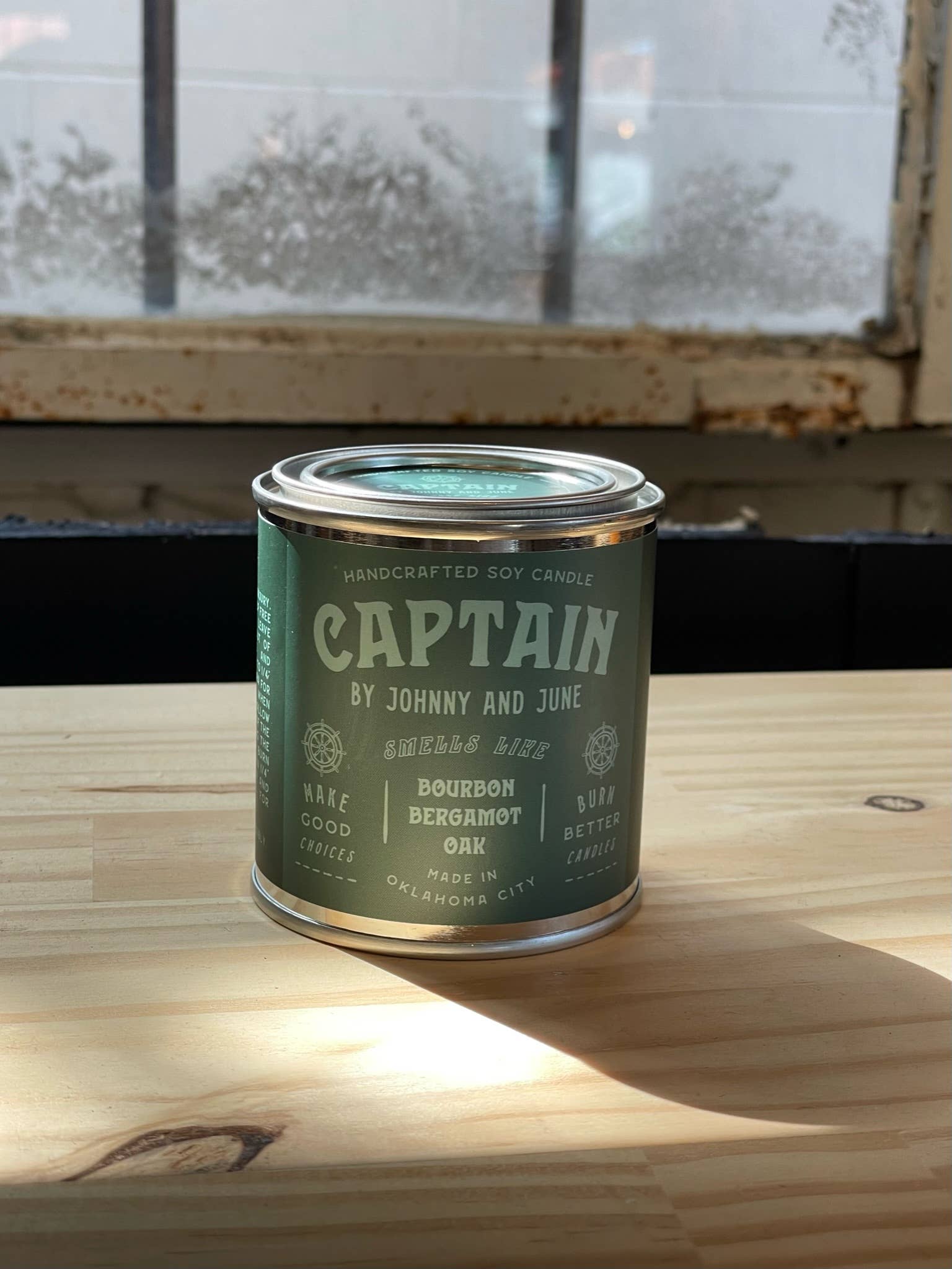 Captain Tin Soy Candle