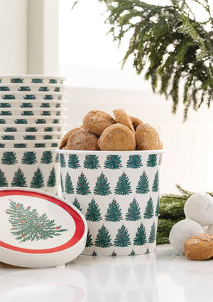 Christmas Tree Pattern Take-Out Treat Cups