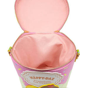 Happy Daz Strawberry Ice Cream Tub Handbag