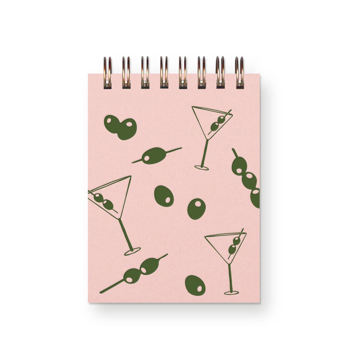 Martini Pattern Mini Jotter Notebook