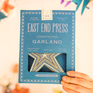 Stars Concertina Garland