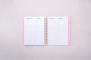 Blue Floral To Do Planner