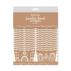 Gingerbread Jumbo Baking Food Cups