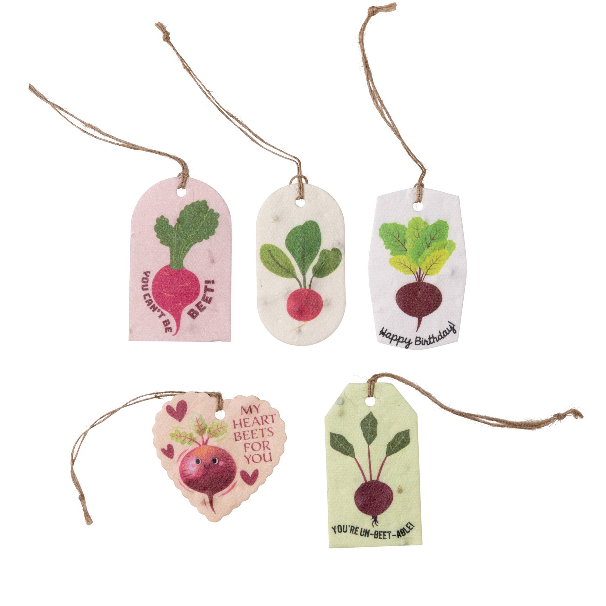 Beets Plantable Seed Gift Tags