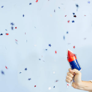 Fourth of July Inflatable Confetti Popper