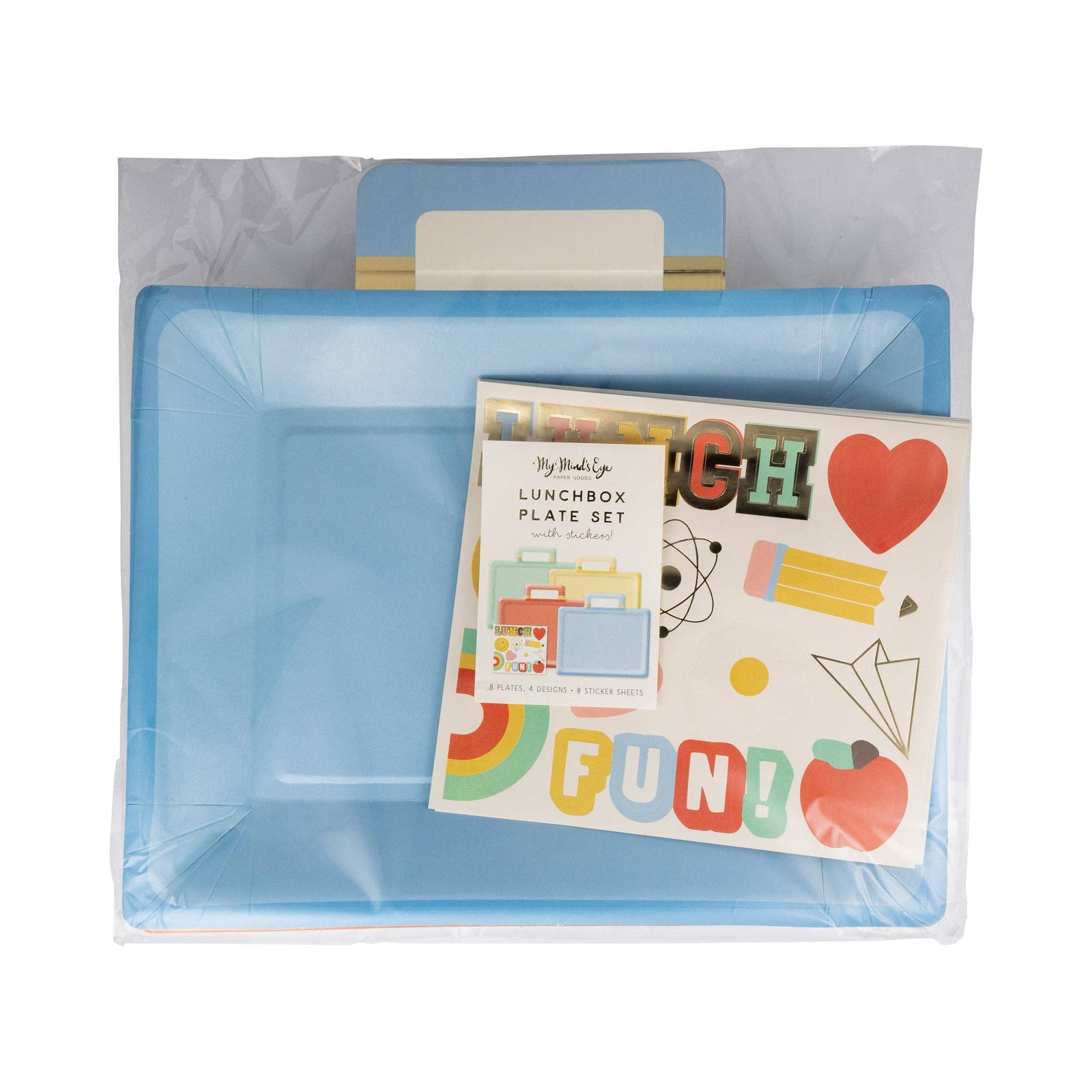 Decorate Your Own Lunchbox Plate Set