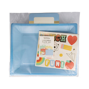 Decorate Your Own Lunchbox Plate Set