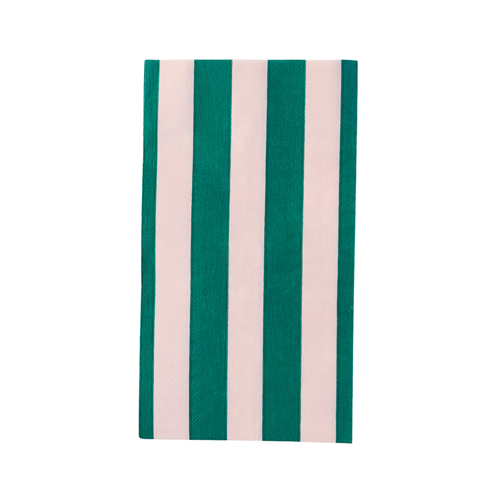 Pink & Green Cabana Stripe Guest Towels