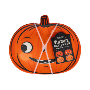 Vintage Pumpkin Reusable Bamboo Plates